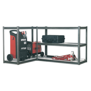 Sealey Racking Unit, 5 Shelves 600kg Capacity Per Level