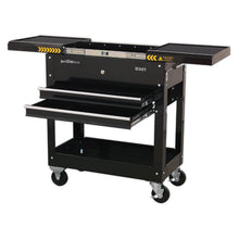 Load image into Gallery viewer, Sealey Mobile Tool &amp; Parts Trolley - Black
