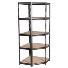 Load image into Gallery viewer, Sealey Corner Racking Unit 5 Level 150kg Capacity Per Level

