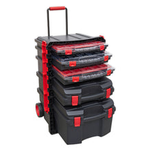 Load image into Gallery viewer, Sealey Professional Mobile Toolbox, 5 Removable Storage Cases
