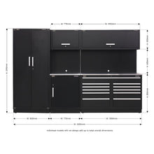 Load image into Gallery viewer, Sealey 3.3M Storage System - Stainless Worktop (APMSCOMBO2SS) (Premier)
