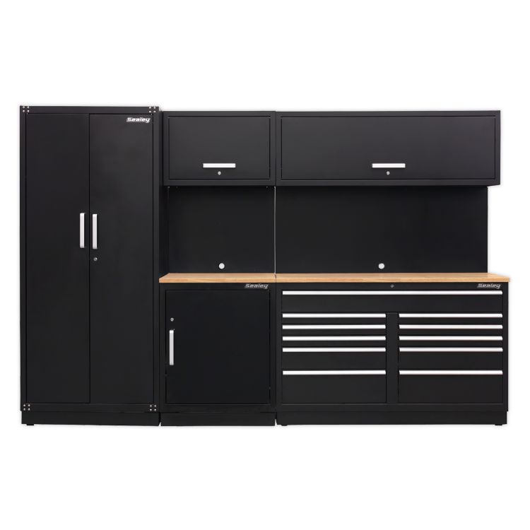 Sealey 3.3M Storage System - Oak Worktop (Premier)