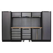 Load image into Gallery viewer, Sealey Superline PRO 3.2M Storage System - Wood Worktop
