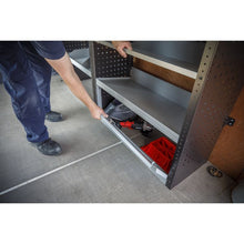 Load image into Gallery viewer, Sealey Modular Slanted Shelf Van Storage Unit 925mm
