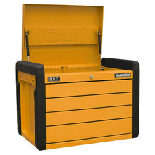 Load image into Gallery viewer, Sealey 4 Drawer Push-to-Open Topchest, Ball-Bearing Slides - Orange
