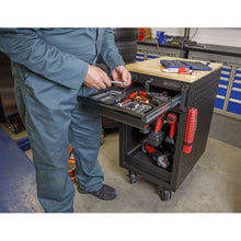 Load image into Gallery viewer, Sealey 8 Power Tool Rack Trolley 450mm
