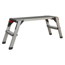 Load image into Gallery viewer, Sealey Aluminium Folding Platform 2-Tread EN 131-4
