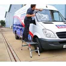 Load image into Gallery viewer, Sealey Aluminium Folding Platform 2-Tread EN 131-4
