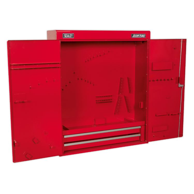 Sealey Wall Mounting Tool Cabinet, 2 Drawers