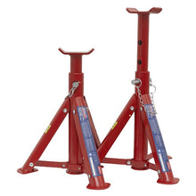 Load image into Gallery viewer, Sealey Axle Stands (Pair) 2 Tonne Capacity per Stand - Folding Type
