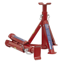 Load image into Gallery viewer, Sealey Axle Stands (Pair) 2 Tonne Capacity per Stand - Folding Type
