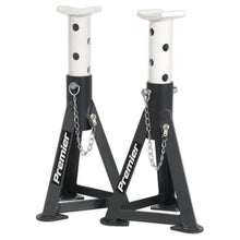 Load image into Gallery viewer, Sealey Axle Stands (Pair) 3 Tonne Capacity per Stand - White

