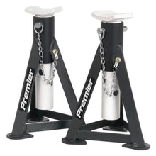 Load image into Gallery viewer, Sealey Axle Stands (Pair) 3 Tonne Capacity per Stand - White
