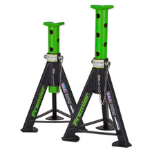 Load image into Gallery viewer, Sealey Axle Stands (Pair) 6 Tonne Capacity per Stand - Green
