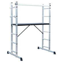 Load image into Gallery viewer, Sealey Aluminium Scaffold Ladder 4-Way EN 131
