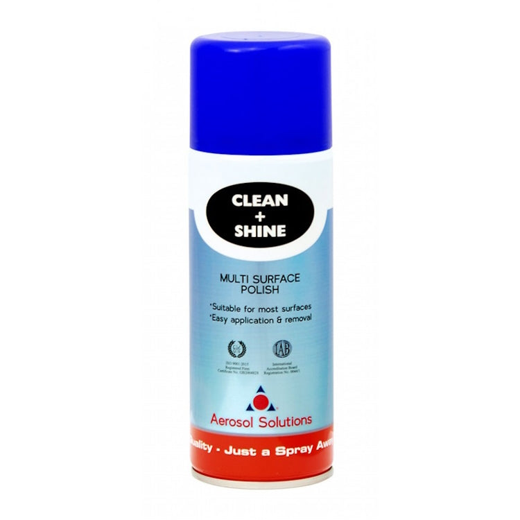 Aerosol Solutions CLEAN & SHINE - Multi Surface Polish 400ml