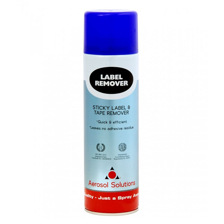Aerosol Solutions LABEL REMOVER - Sticky Label and Tape Remover 500ml
