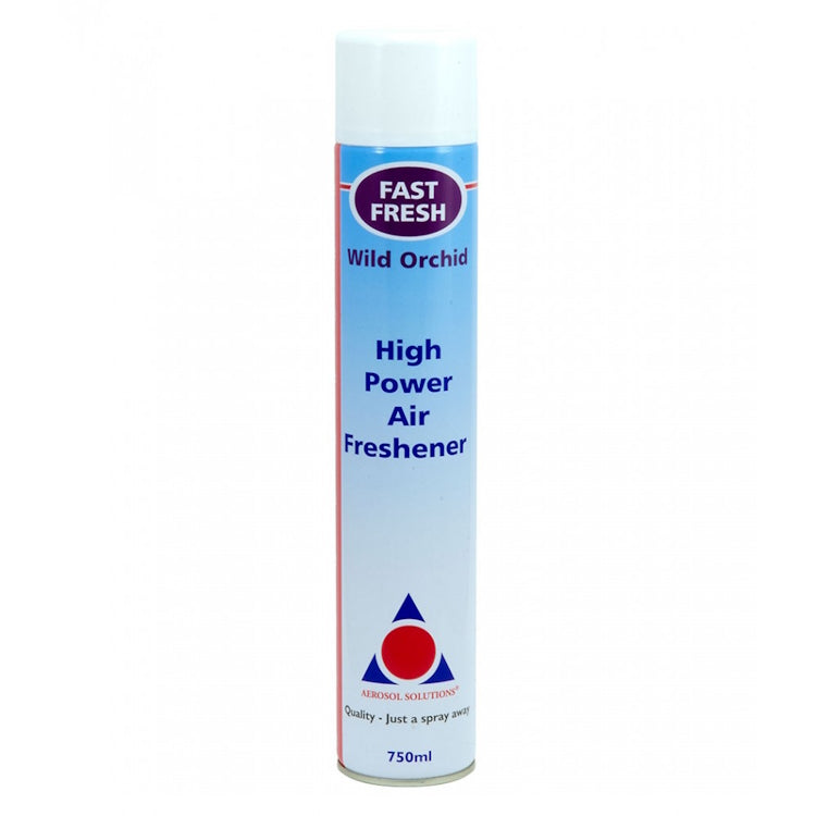 Aerosol Solutions FAST FRESH - Wild Orchid High Discharge Air Freshener 750ml