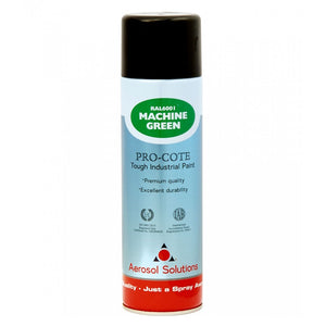 Aerosol Solutions PRO-COTE - Premium Quality Tough Industrial Acrylic Paint - RAL6001 Machine Green 500ml