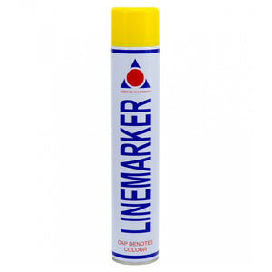 Aerosol Solutions LINEMARKER - Durable Semi-Permanent Marking Paint - Yellow 750ml