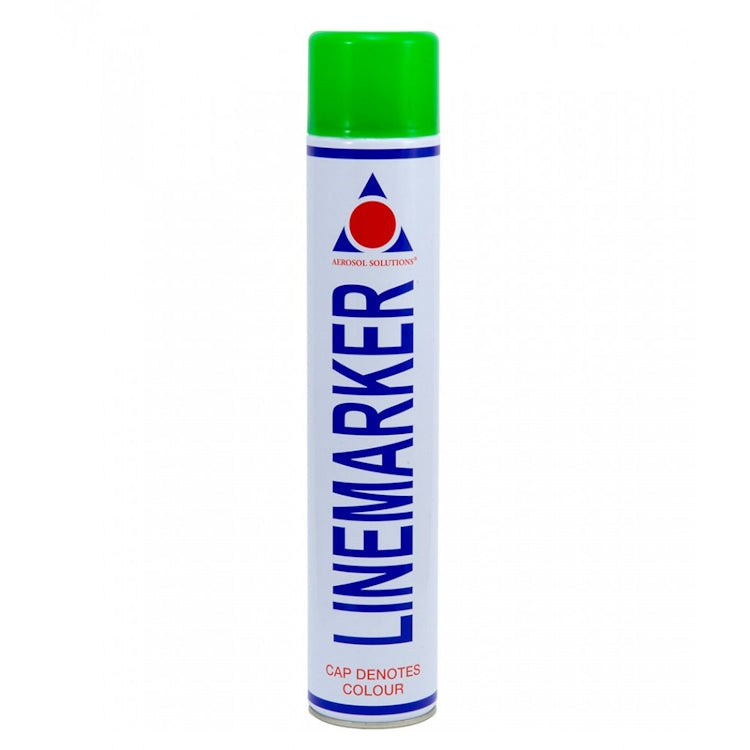 Aerosol Solutions LINEMARKER - Durable Semi-Permanent Marking Paint - Green 750ml
