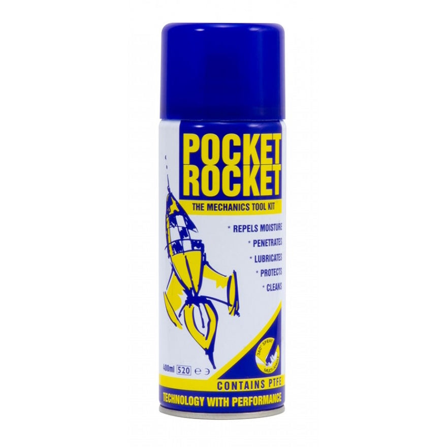 Aerosol Solutions POCKET ROCKET - High Spec Penetrating Moisture Repellent Aerosol 400ml