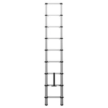Load image into Gallery viewer, Sealey Aluminium Telescopic Ladder 9-Tread EN 131
