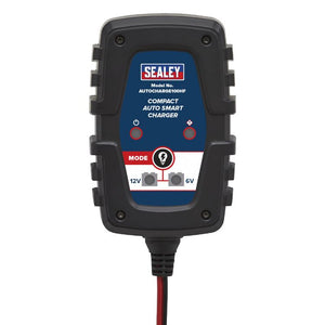 Sealey Compact Smart Trickle Charger & Maintainer 1A 6/12V