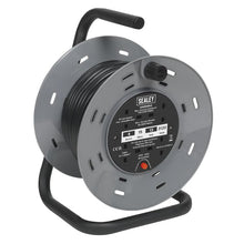 Load image into Gallery viewer, Sealey Cable Reel 4 x 230V 1.25mm² x 15M - Thermal Trip
