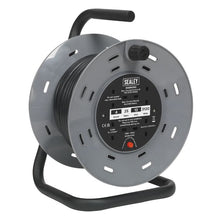 Load image into Gallery viewer, Sealey Cable Reel 4 x 230V 2.5mm² x 25M - Thermal Trip
