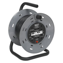 Load image into Gallery viewer, Sealey Cable Reel 4 x 230V 2.5mm² x 25M - Thermal Trip
