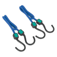 Load image into Gallery viewer, Sealey Bungee Cord Set 2pc 460mm
