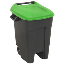 Load image into Gallery viewer, Sealey Refuse/Wheelie Bin 100L - Green
