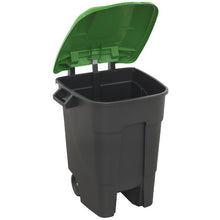 Load image into Gallery viewer, Sealey Refuse/Wheelie Bin 100L - Green
