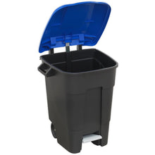 Load image into Gallery viewer, Sealey Refuse/Wheelie Bin, Foot Pedal 100L - Blue
