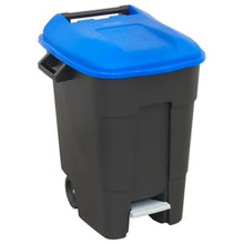 Load image into Gallery viewer, Sealey Refuse/Wheelie Bin, Foot Pedal 100L - Blue
