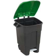 Load image into Gallery viewer, Sealey Refuse/Wheelie Bin, Foot Pedal 100L - Green
