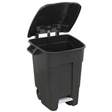 Load image into Gallery viewer, Sealey Refuse/Wheelie Bin, Foot Pedal 100L - Black
