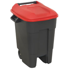 Load image into Gallery viewer, Sealey Refuse/Wheelie Bin 100L - Red
