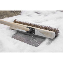 Load image into Gallery viewer, Sealey Heavy-Duty Stiff/Hard Bristle Broom, Scraper 405mm (16")
