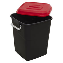 Load image into Gallery viewer, Sealey Refuse/Storage Bin 50L - Red
