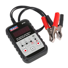 Load image into Gallery viewer, Sealey Digital Battery &amp; Alternator Tester 12V (BT01)
