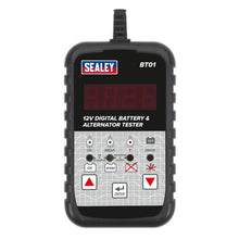 Load image into Gallery viewer, Sealey Digital Battery &amp; Alternator Tester 12V (BT01)
