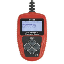 Load image into Gallery viewer, Sealey Digital Battery &amp; Alternator Tester 12V (BT105)
