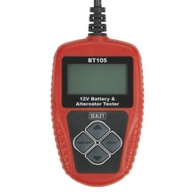 Load image into Gallery viewer, Sealey Digital Battery &amp; Alternator Tester 12V (BT105)
