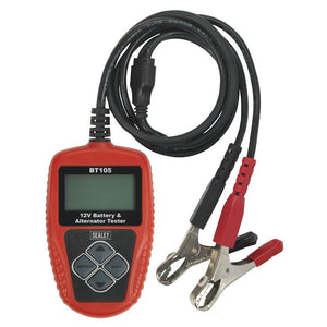 Sealey Digital Battery & Alternator Tester 12V (BT105)