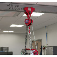 Load image into Gallery viewer, Sealey Chain Block 1 Tonne - 2.5M
