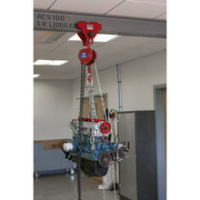 Load image into Gallery viewer, Sealey Chain Block 1 Tonne - 2.5M
