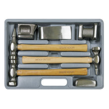 Load image into Gallery viewer, Sealey Panel Beating Set 7pc Drop-Forged Hickory Shafts
