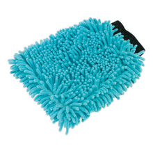 Load image into Gallery viewer, Sealey Shaggy Microfibre Mitt 2-in-1
